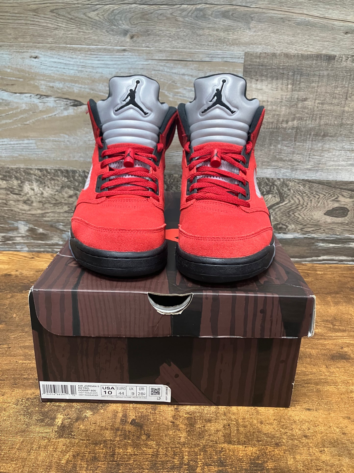 Jordan 5 Raging Bull size 10