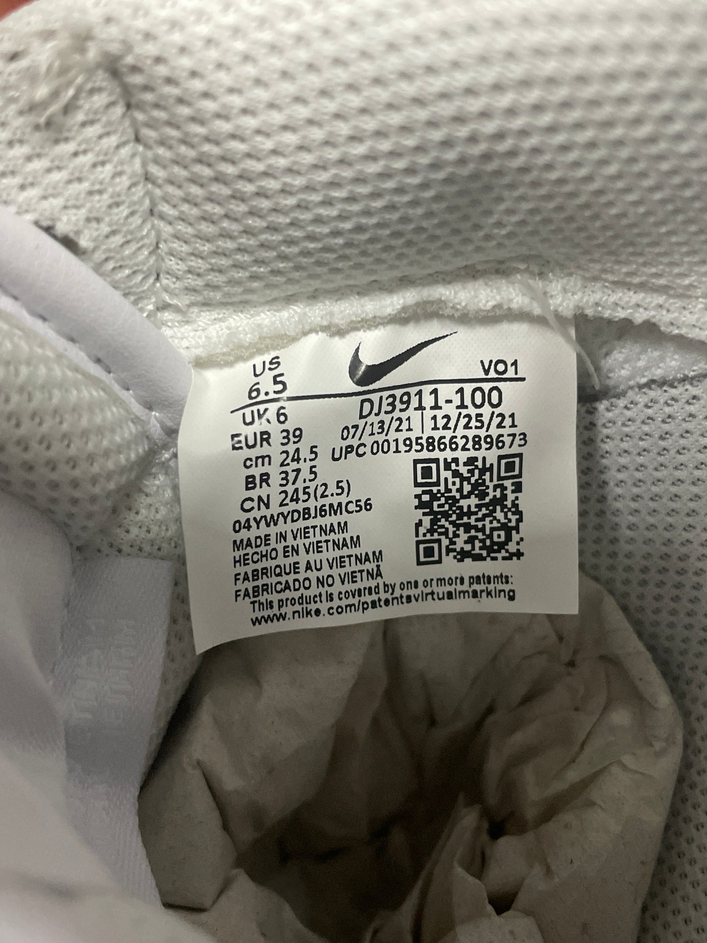 6.5Y - Air Force 1 GS Color of The Month