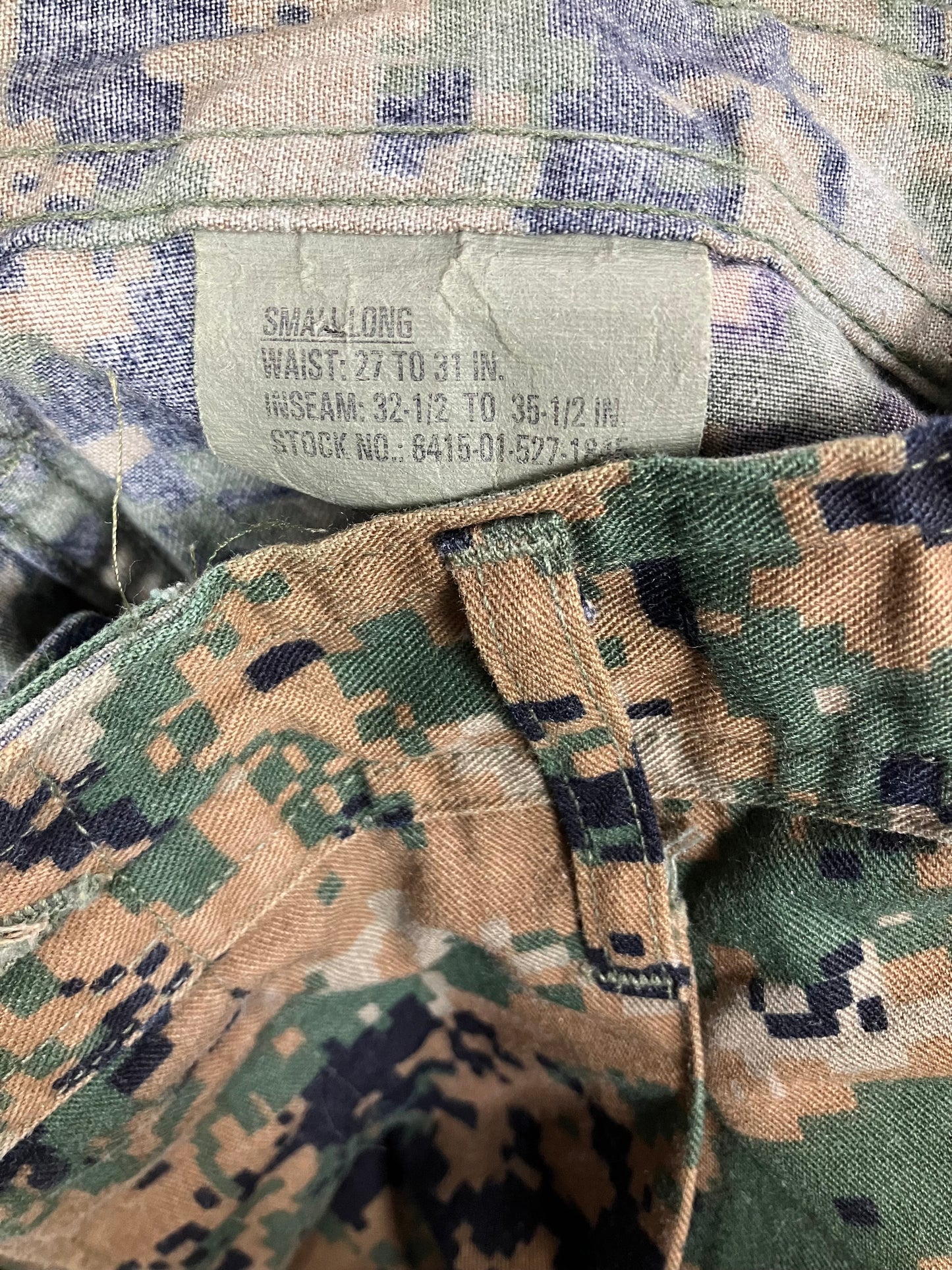 27/31-Woodland Digi Camo Cargo Pants