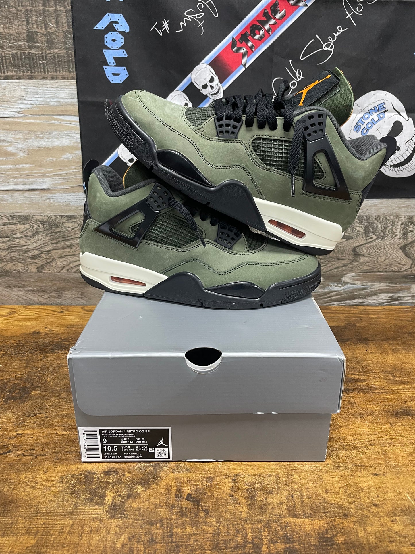 9 - Jordan 4 Undefeated Retro