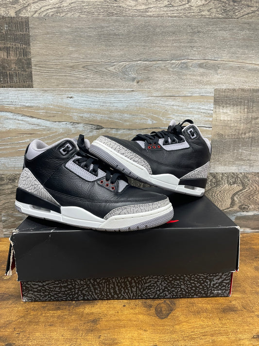 Air Jordan 3 Black Cement 8