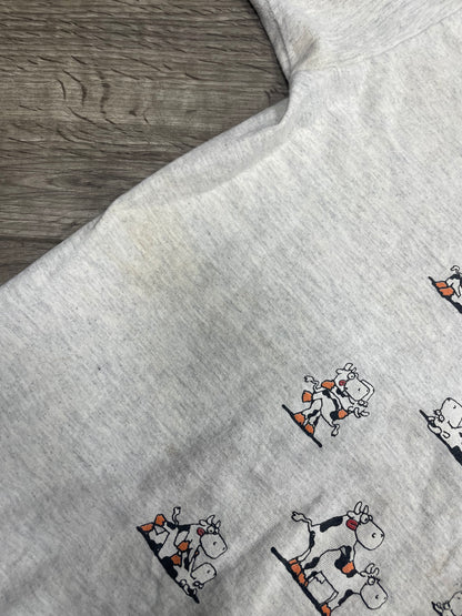 XL-Vintage Cows in Love Tee