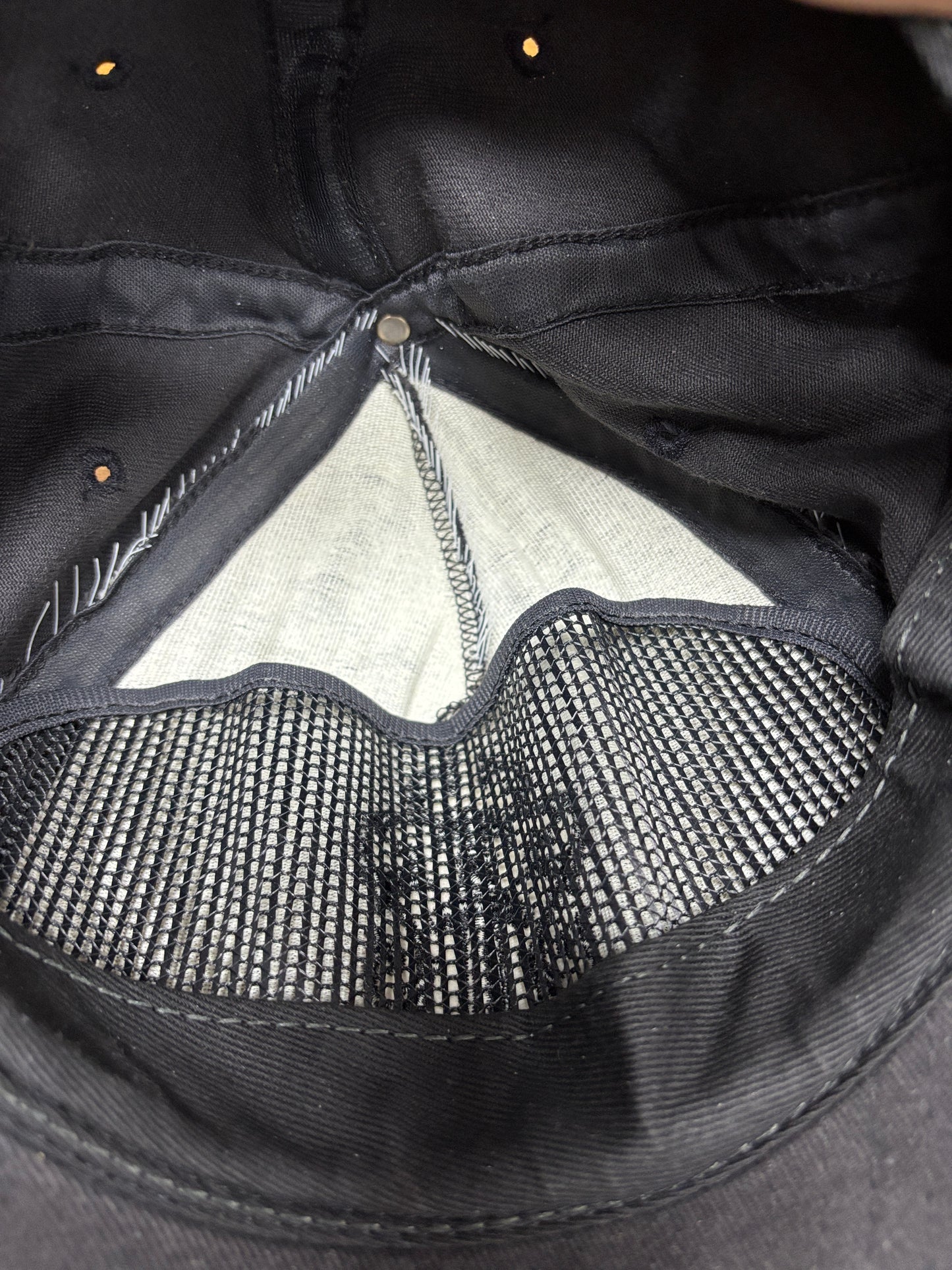 Chrome hearts vintage dagger snapback hat black