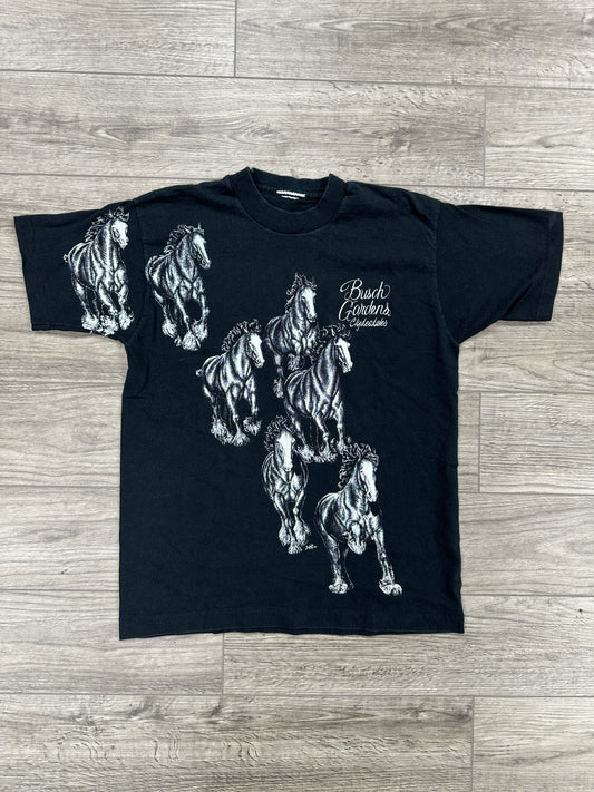 90s Horses AOP tee Size Small