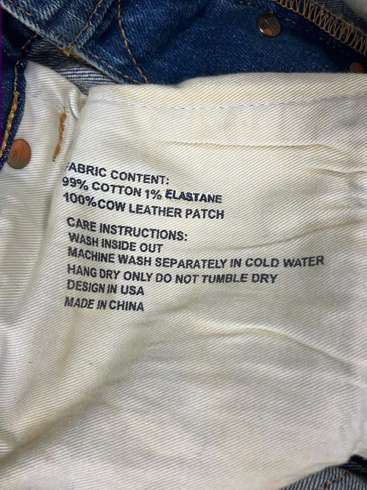 33- Purple Brand Dark Acid Wash Denim