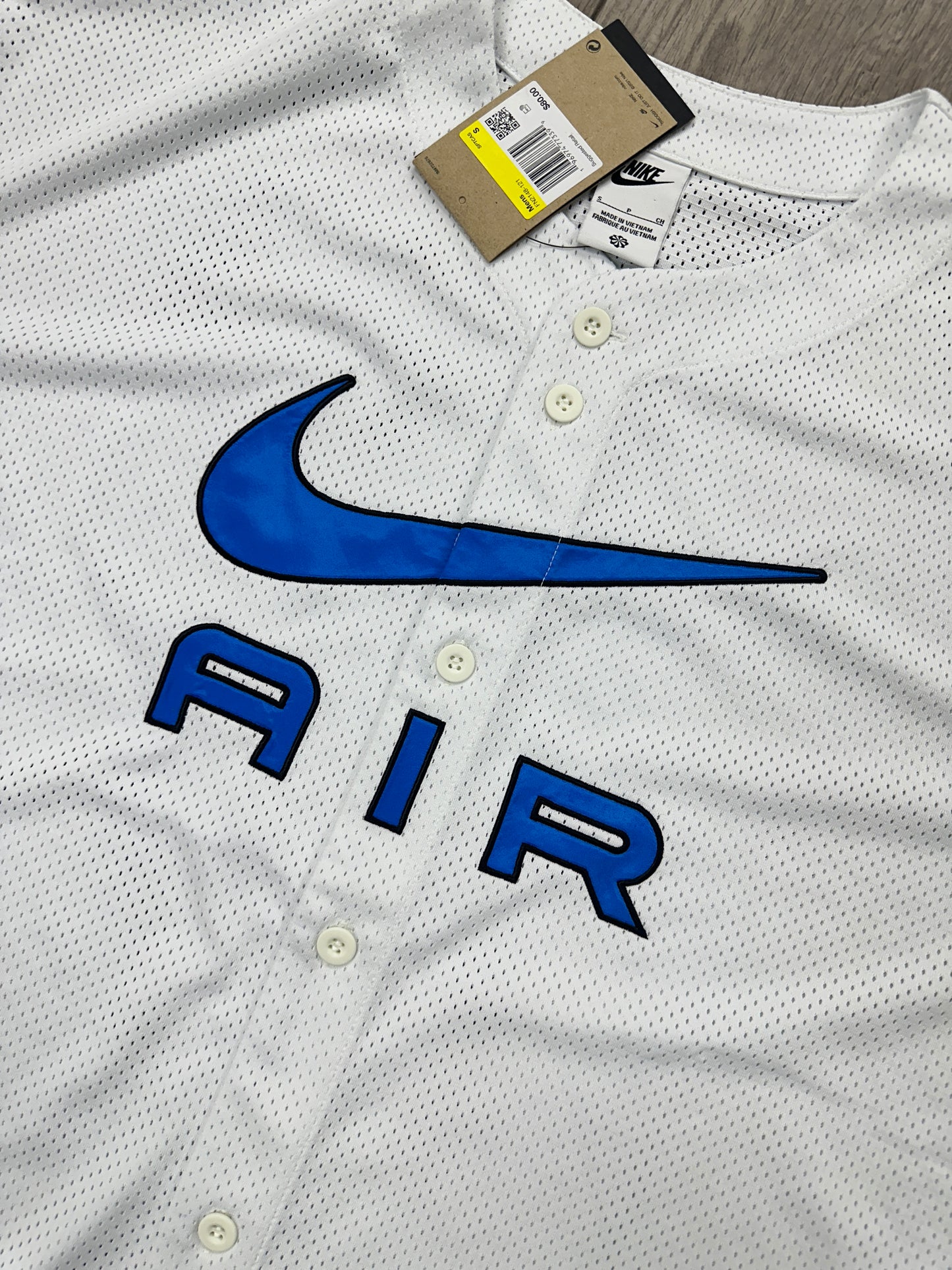 S - Nike Air Swoosh Baseball jersey Fits oversized New