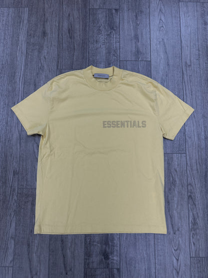 Essentials Canary Yellow Tee Size M (Fits oversized)