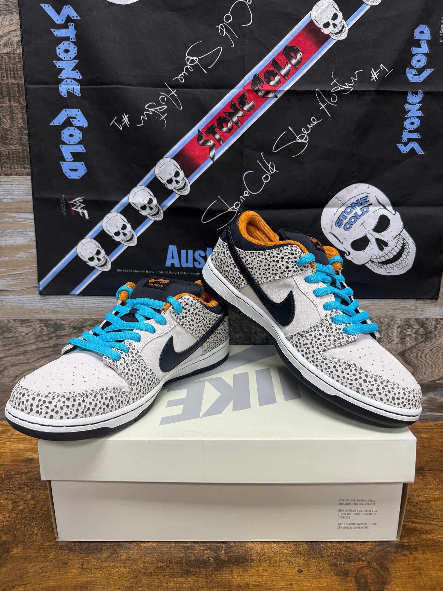 Nike SB Dunk Low Pro Electric 'Phantom and Black 10.5