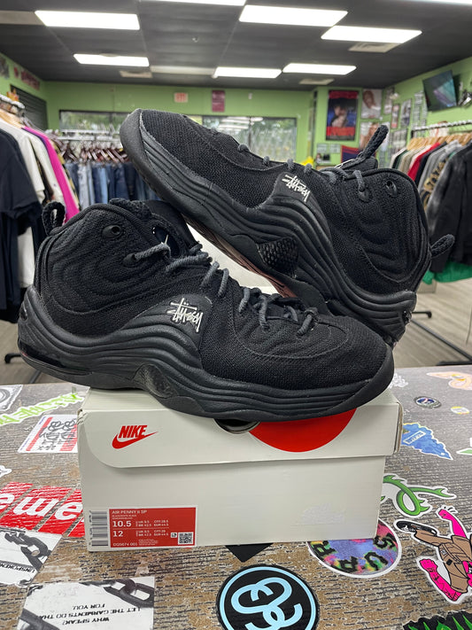 10.5 - Nike Air Penny 2 Stussy Black