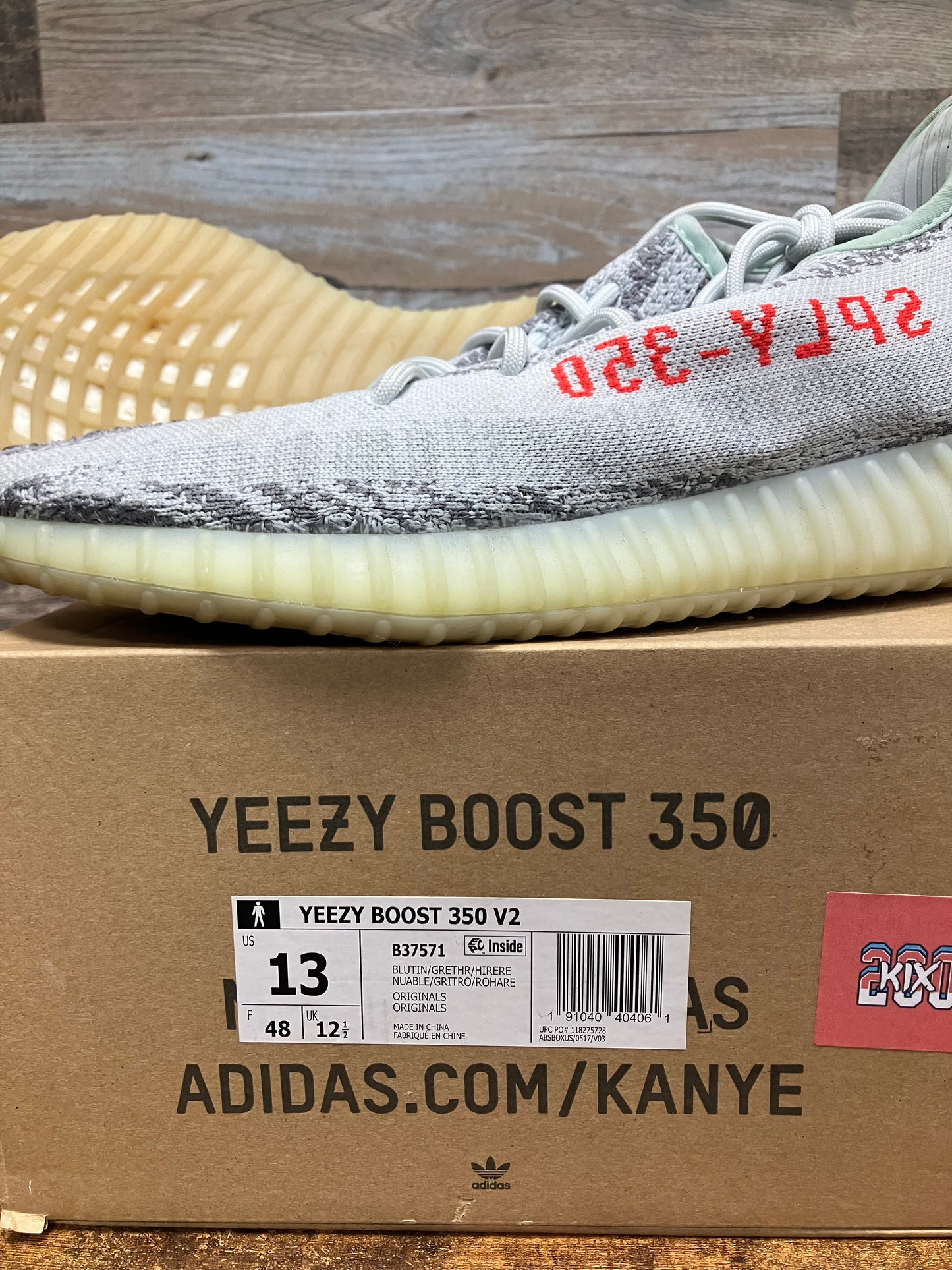 Yeezy 350 Blue Tint 13