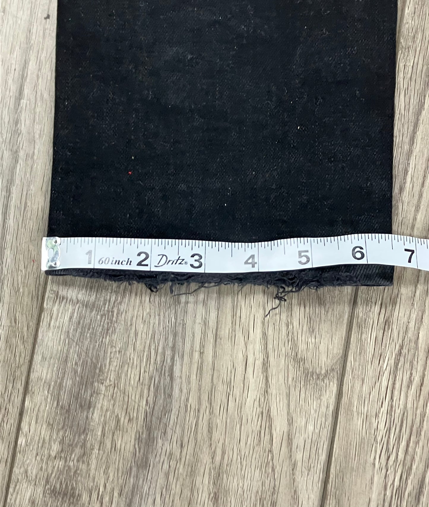 34 - Purple Brand Black Skinny Jeans
