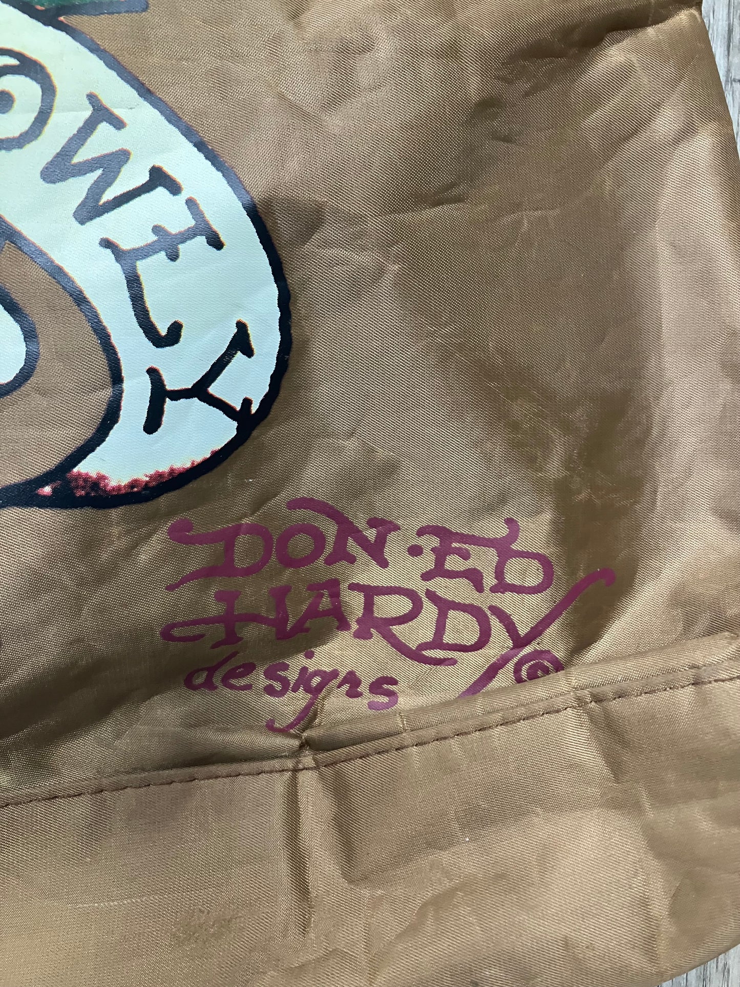 Ed Hardy Vinyl Tote Bag