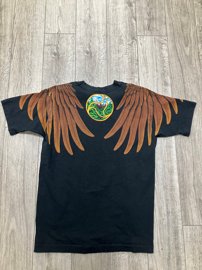 Liquid Blue Eagle Tee Size Large