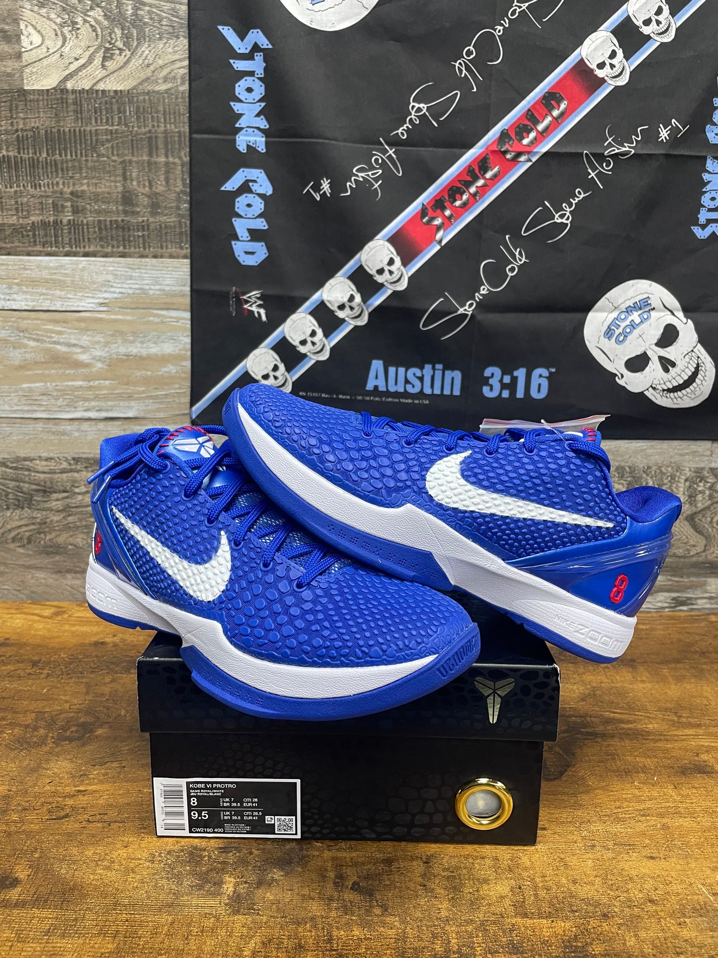 8 - Nike Kobe 6 Protro "Dodgers" sneakers