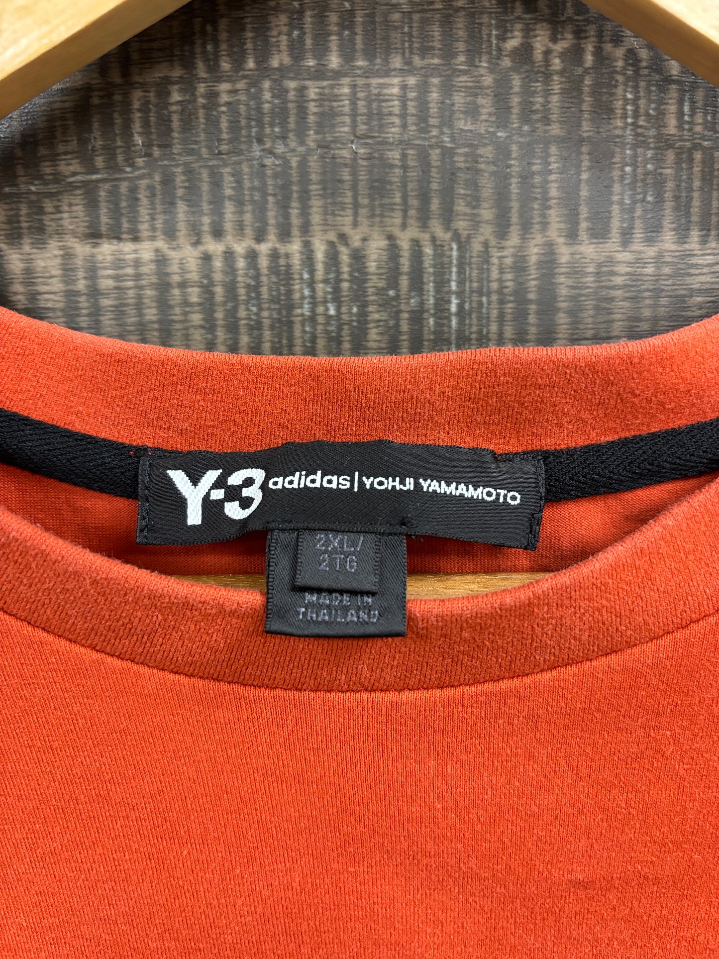 XXL- Y-3 Orange logo tee