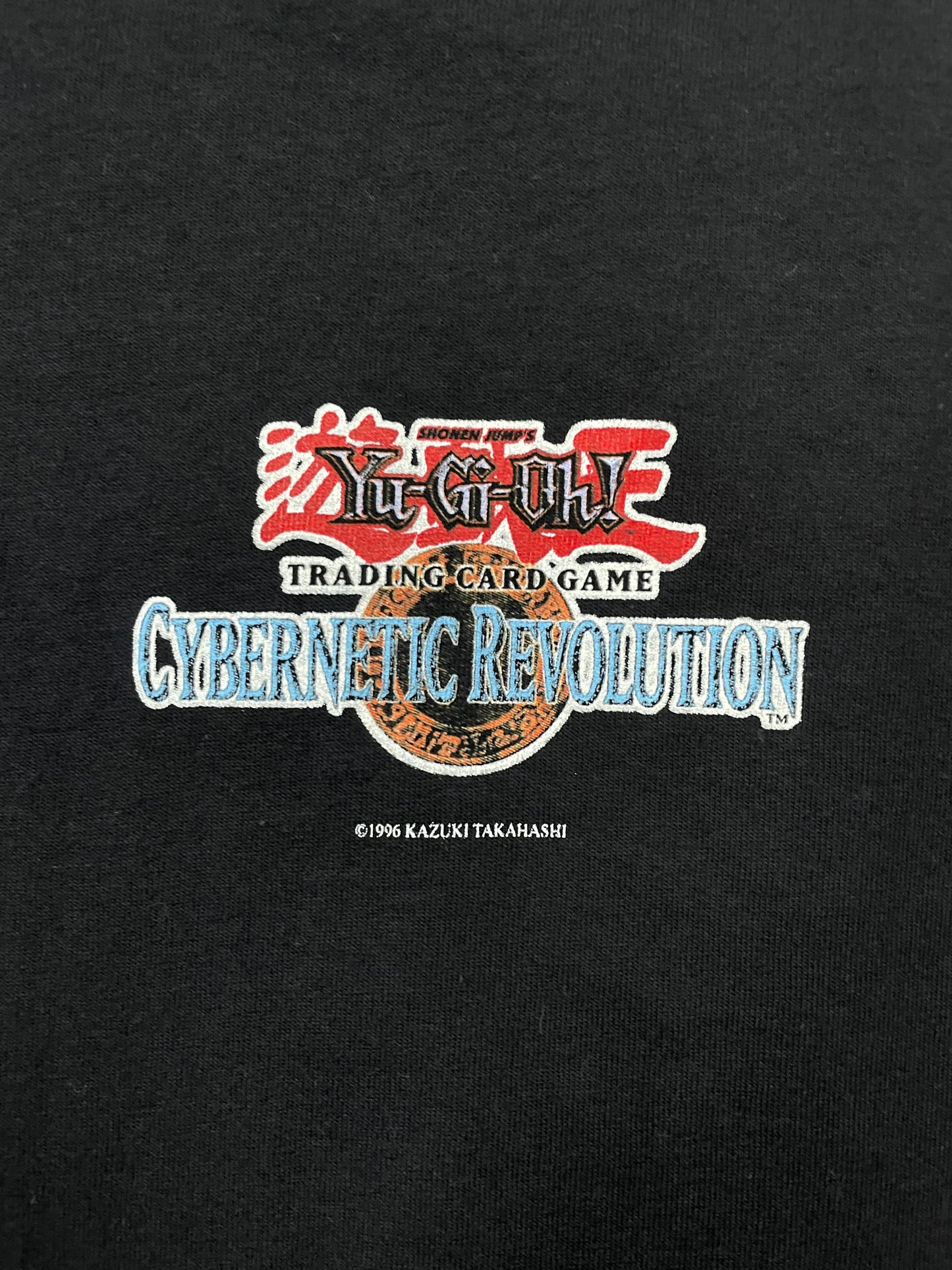 XL - Vtg Yu-Gi-Oh! Trading Card Game "Cybernetic Revolution" promotional Tee