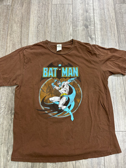 Batman brown tee Xl-2XL