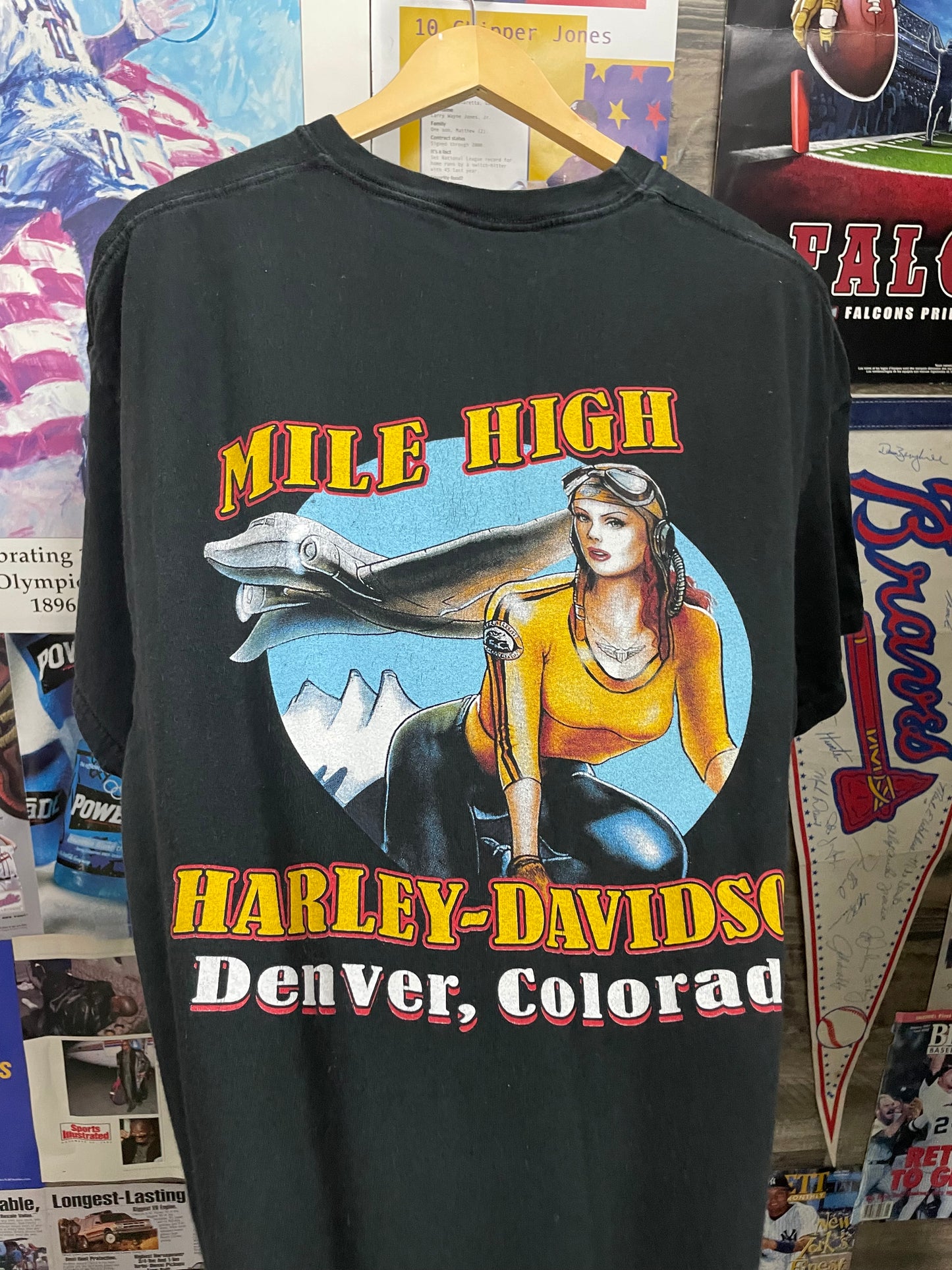 XL - Vtg Harley Davidson Eagle Sky Tee