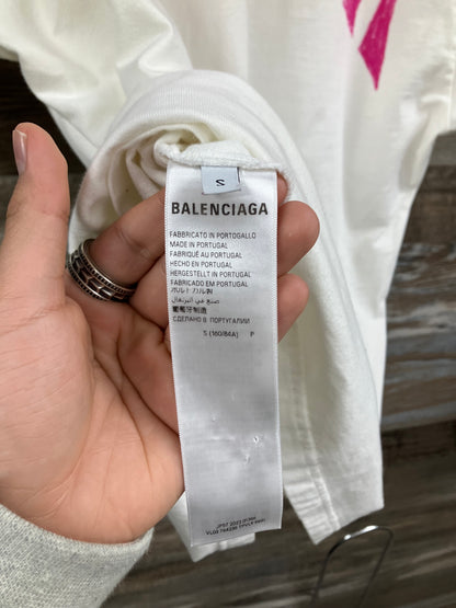 S - Balenciaga Paris Tropical T-Shirt