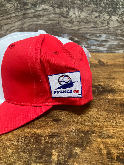 OS - Vtg France 98 World Cup snapback cap