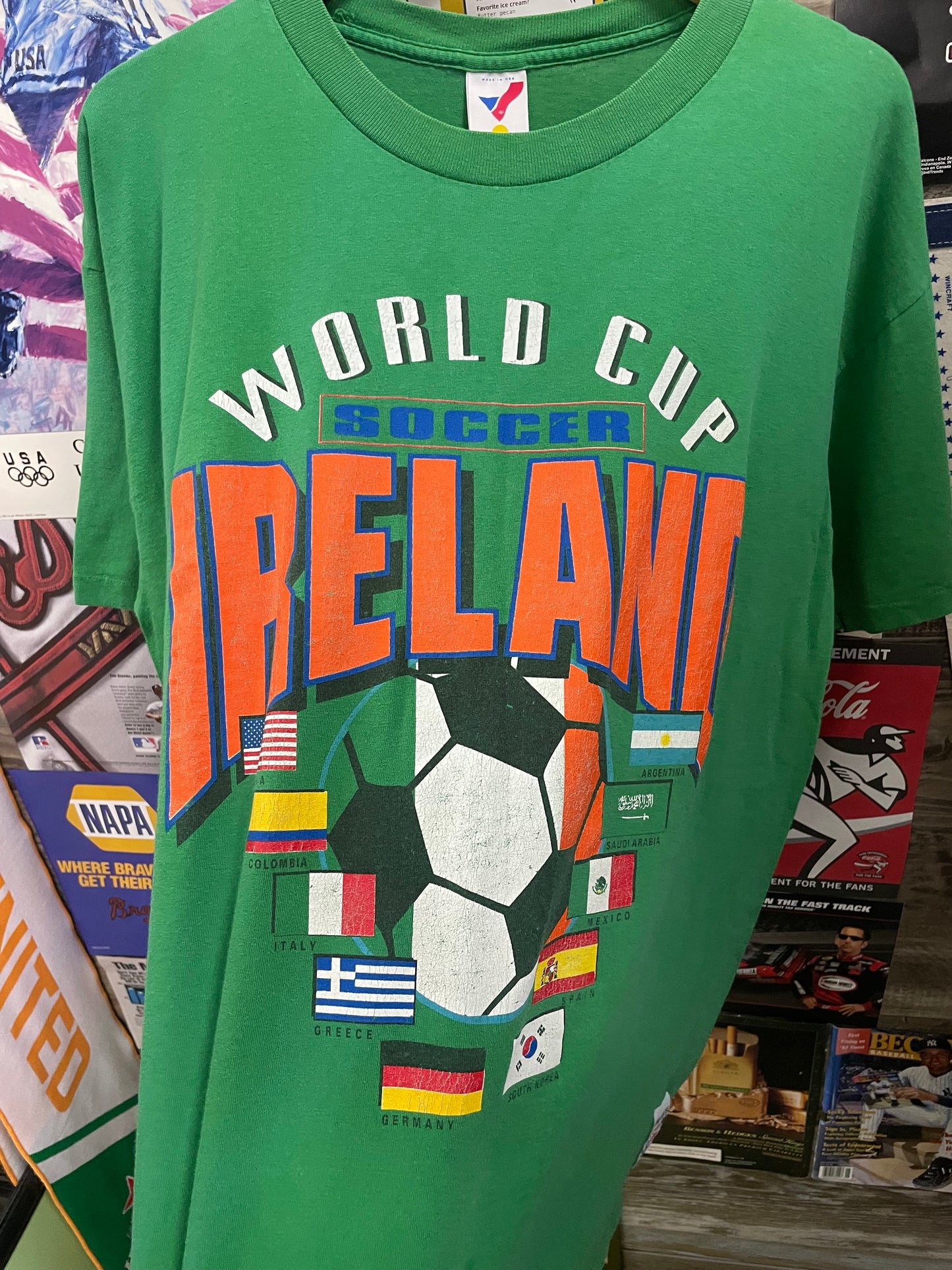 XL - Vtg 1994 World Cup Ireland Tee