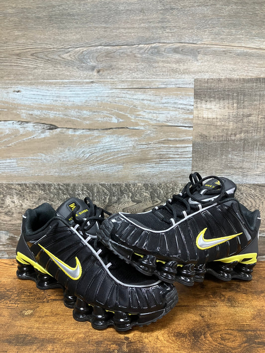 Nike Shox TL Black Dynamic Yellow 11.5