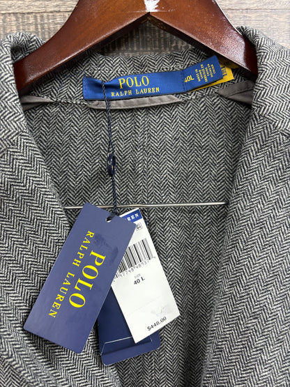 40L- Polo herringbone wool coat