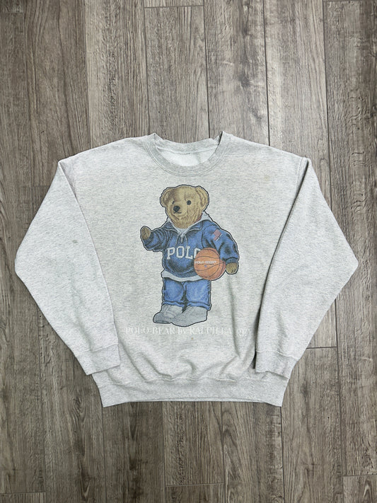 Polo Bear Bootleg Sweatshirt Size XL