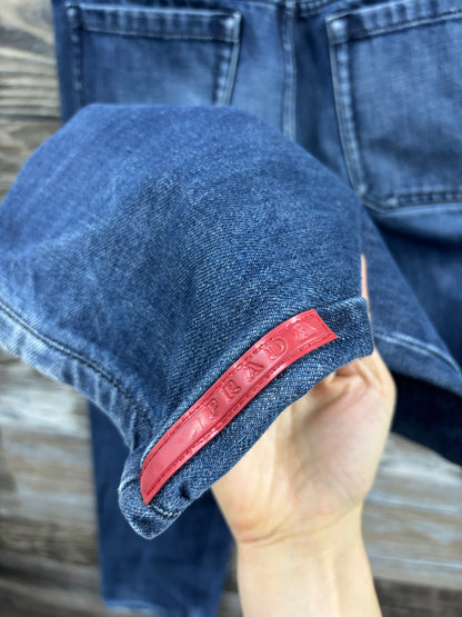 30- Prada 5 Pocket Tapered Jeans
