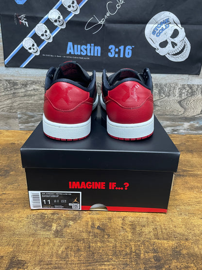 Jordan Low 1 Banned 2025 Size 11