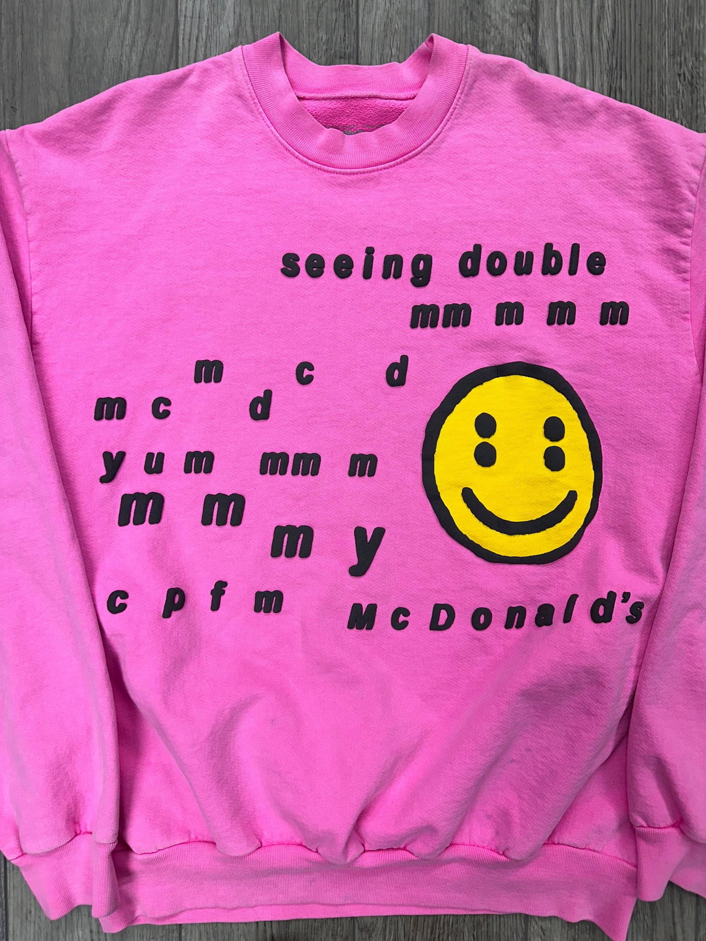 CPFM Pink McDonald’s Crewneck Size XL