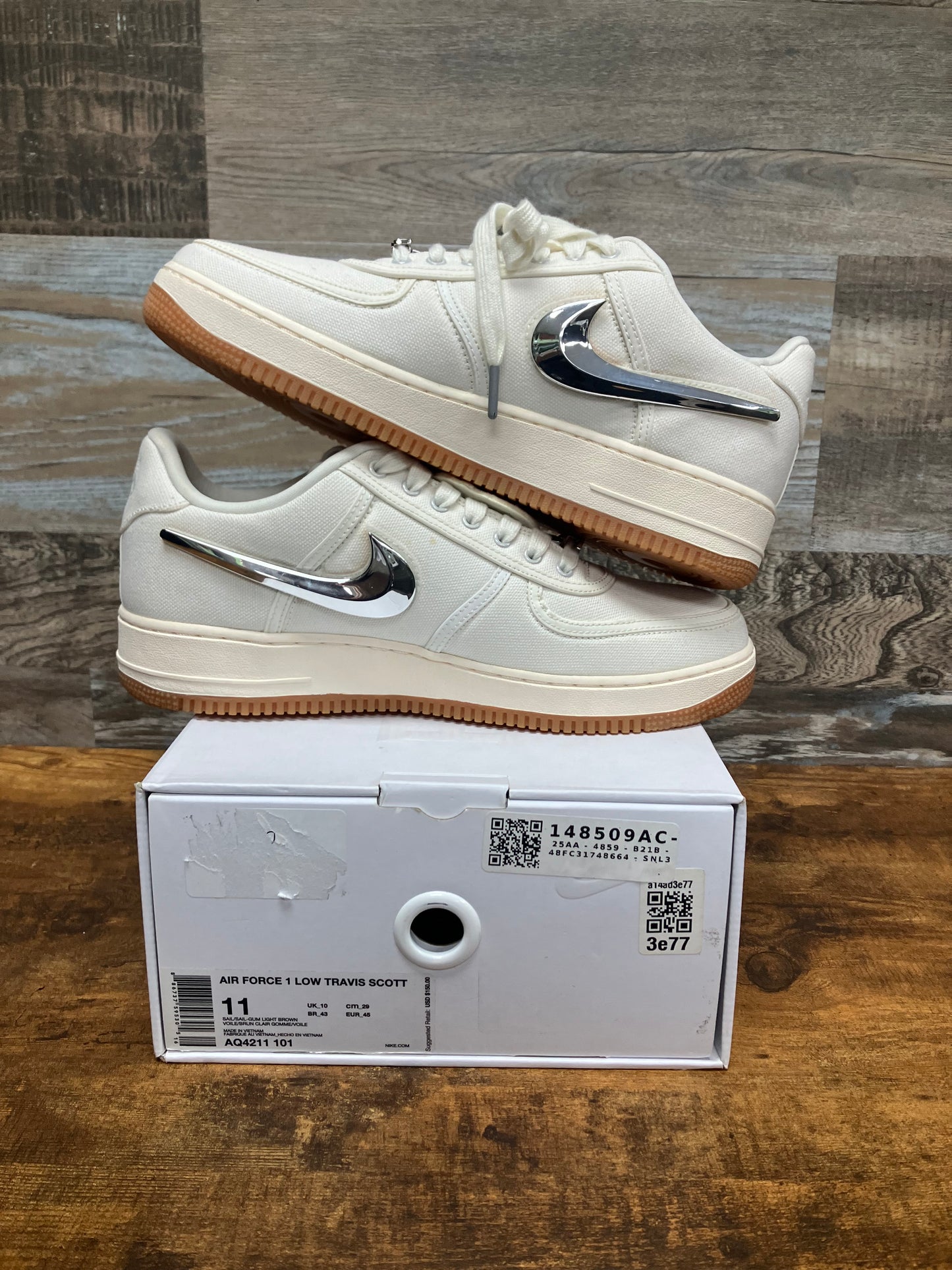 Travis Scott Air Force 1 Size 11