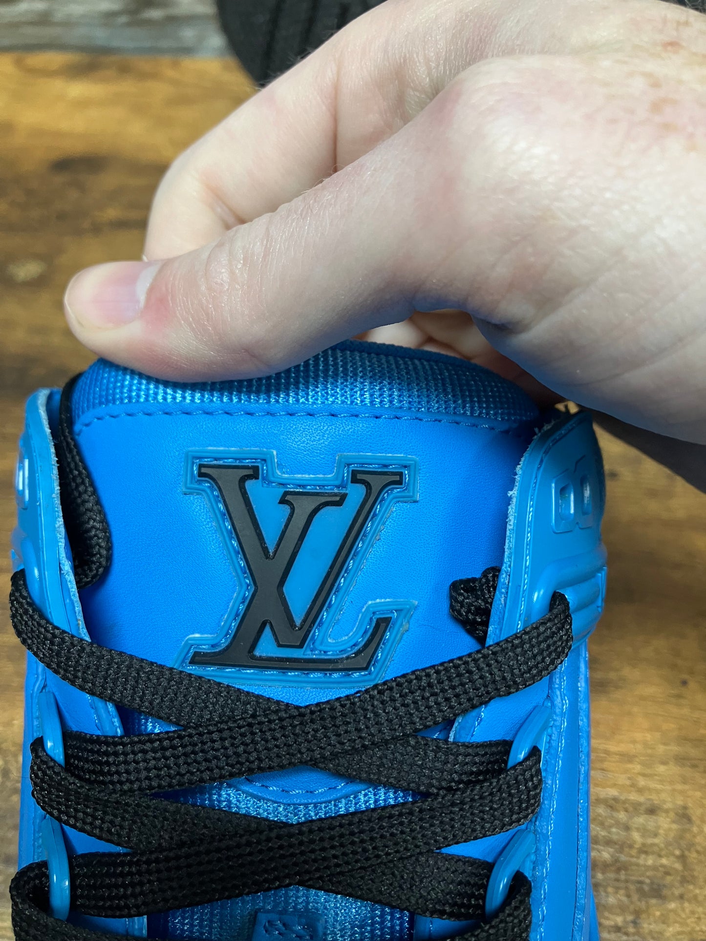 Louis Vuitton Trainer Blue Size LV8/10US