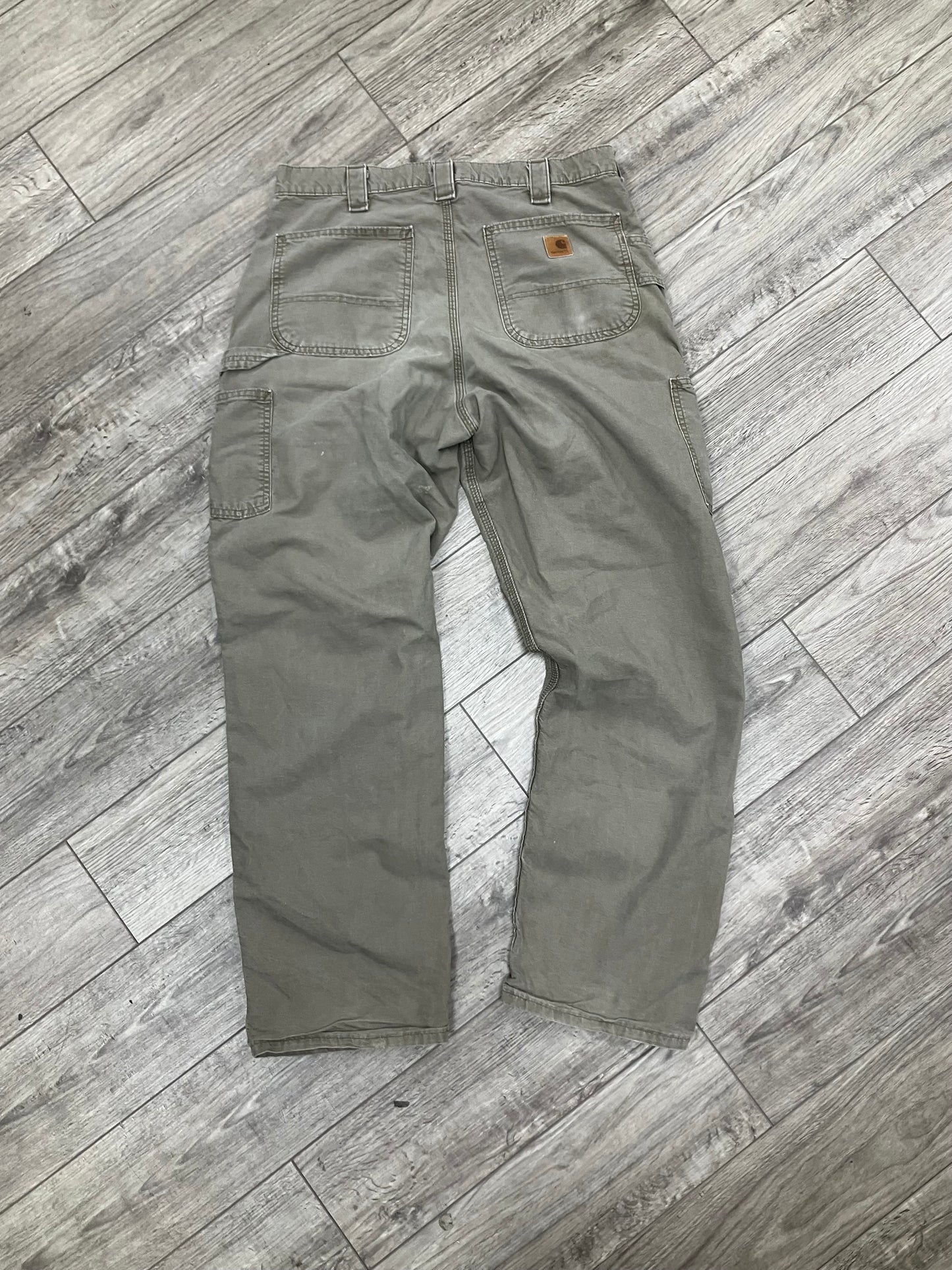 34x32 - Vtg Carhartt Faded Pants