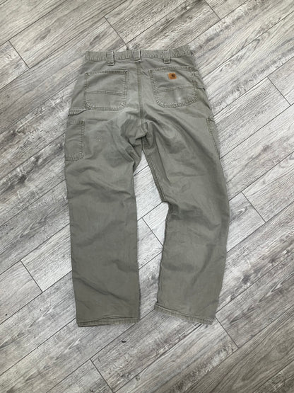 34x32 - Vtg Carhartt Faded Pants