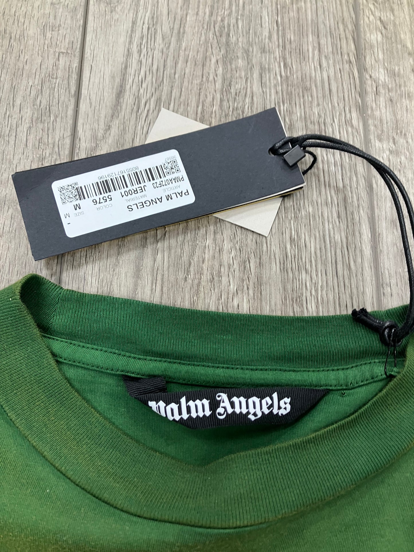 Palm Angels Baseball Logo Tee Size Large