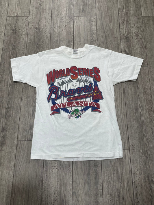 1991 Braves World series Size Large