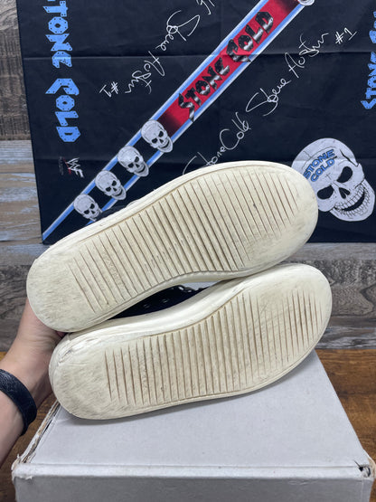 41/8 - Rick Owens DRKSHDW Low Ramones canvas