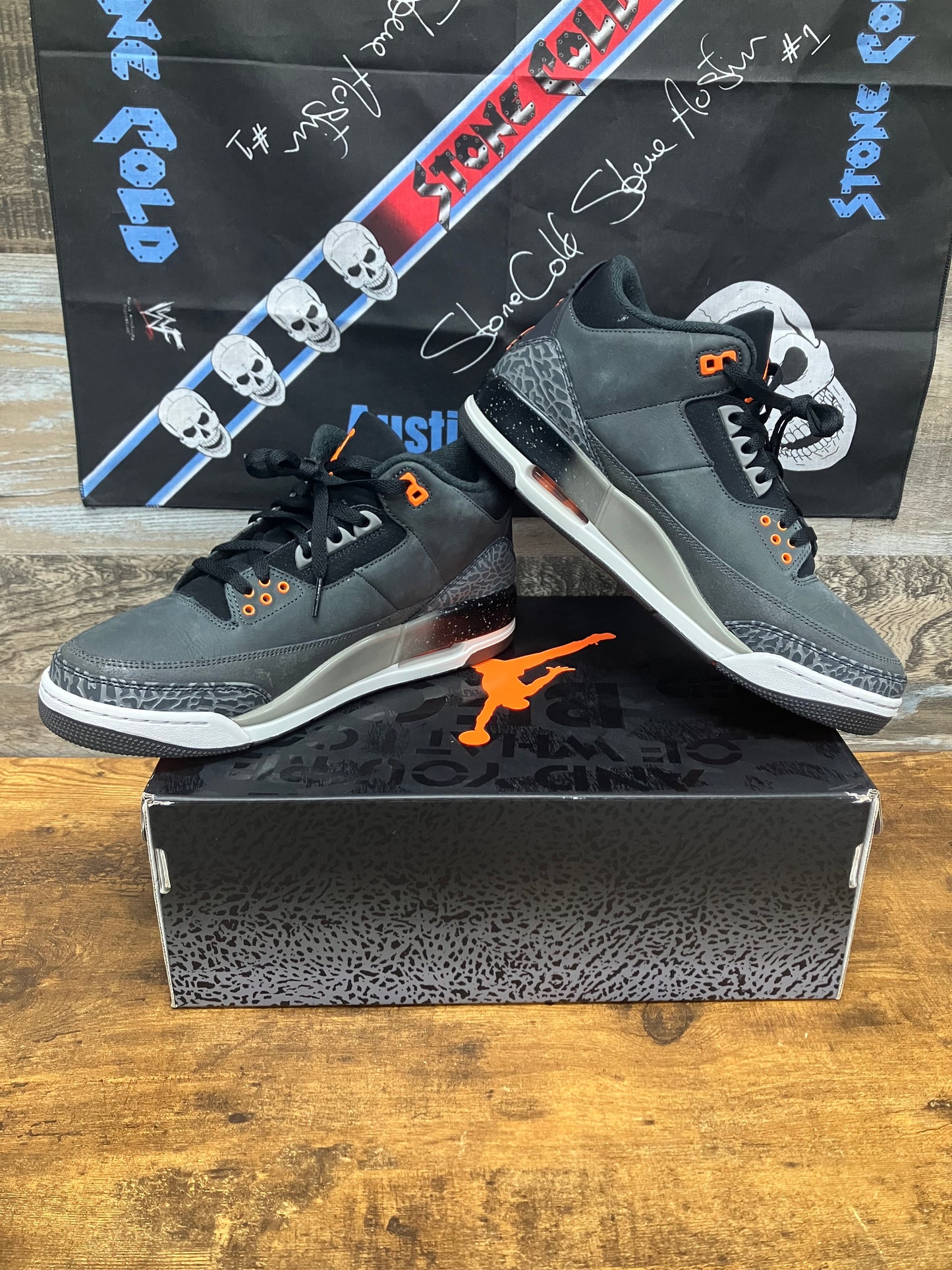Nike Air Jordan 3 Retro Fear 10.5