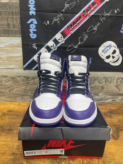14 - Nike Air Jordan 1 Retro High OG "Court Purple" sneakers