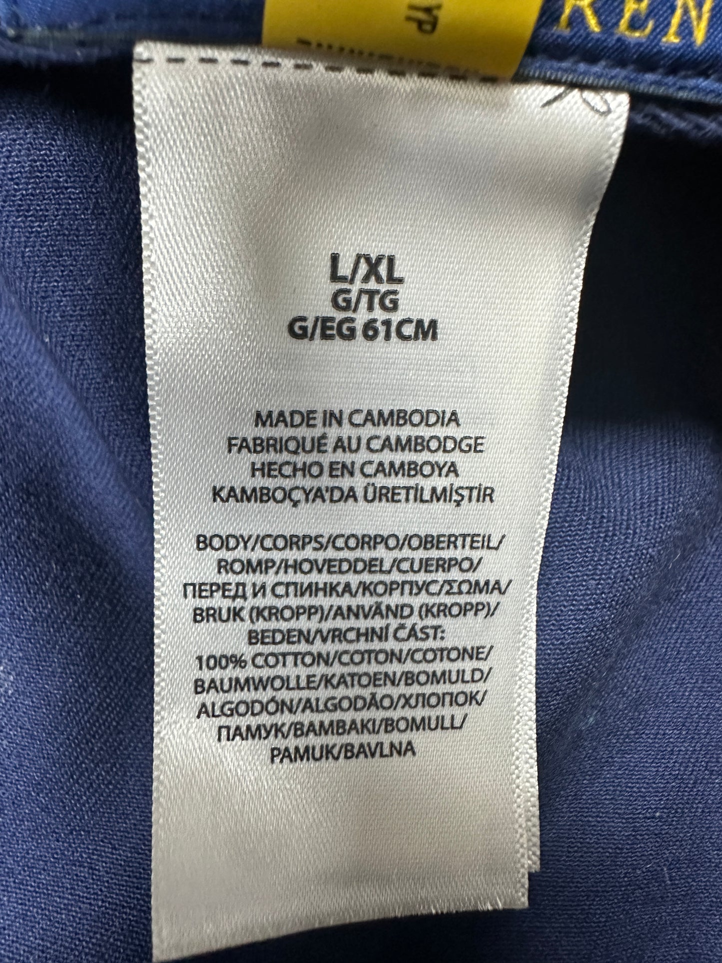 Polo Bear Bucket hat navy L/XL