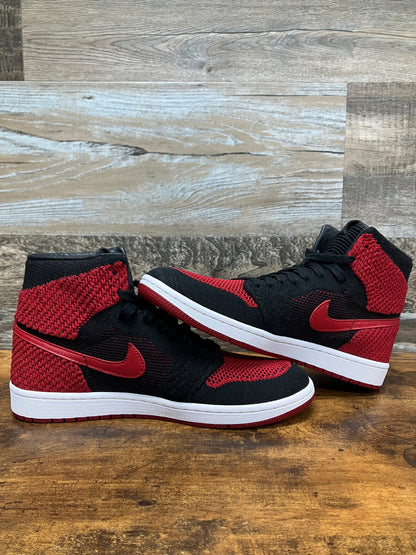 10-Air Jordan 1 high Flyknit Bred