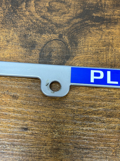 UNDEFEATED license plate ￼