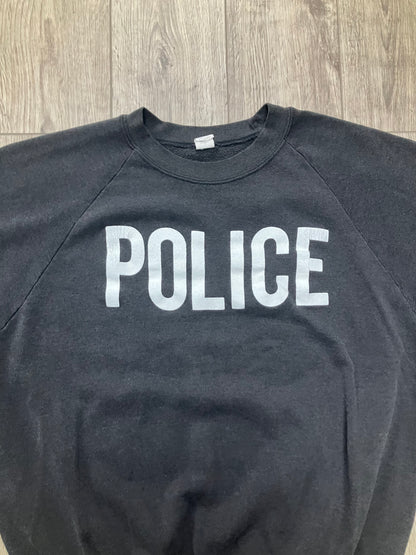 Vintage Police Crewneck XL