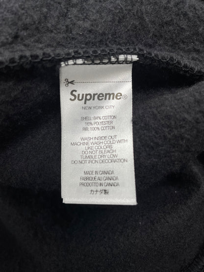 Supreme Classic Logo NY Hoodie black XL New