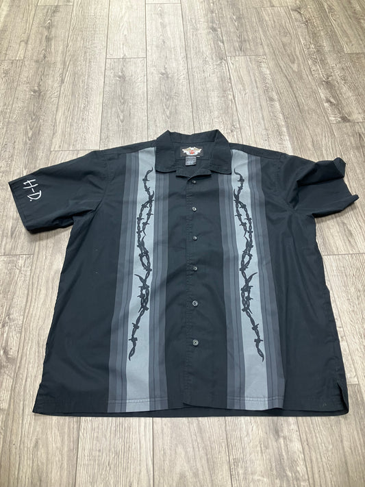 Harley Davidson Button Up Size 2XL