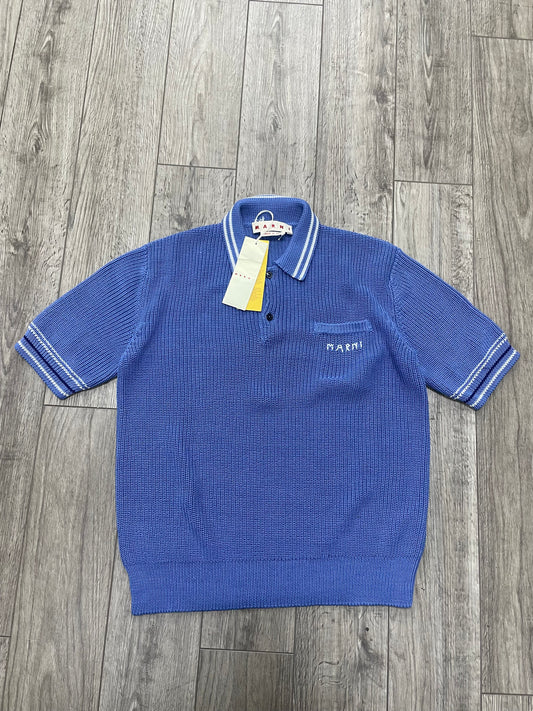 Marni 5 Gauge Fisherman Polo Shirt Size 50/M