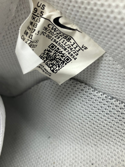 9.5-Air Force 1 Triple White