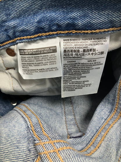 30-Levi’s Denim Tears Bstroy 501 jeans