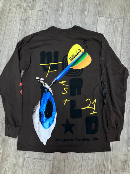 S-Astroworld Long Sleeve brown